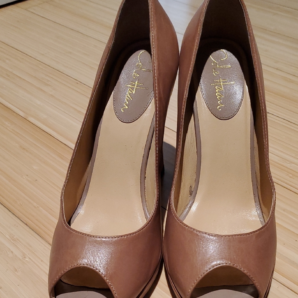 Cole Haan Brown Classic Leather Heels